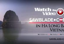 Sawblade.com In Ha Long Bay, Vietnam