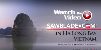 Sawblade.com In Ha Long Bay, Vietnam