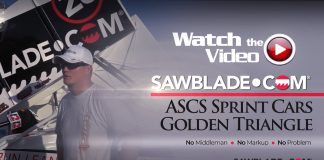 Sawblade.com Sprint Car, Golden Triangle, July 17, 2015