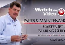 How to Install the Carter Jet 16 Bearing Guides