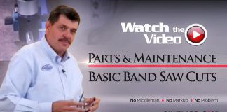 Carter Training Video, Basic Band Saw Cuts