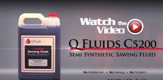 Q Fluid C5200 Semi Synthetic Sawing Fluid