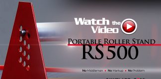 RS500 Portable Roller Stand