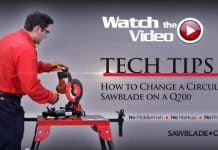 How to Change a Circular Sawblade on a Q700