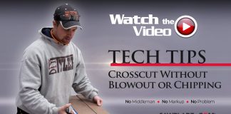 Crosscut Without Blowout or Chipping With Tyler