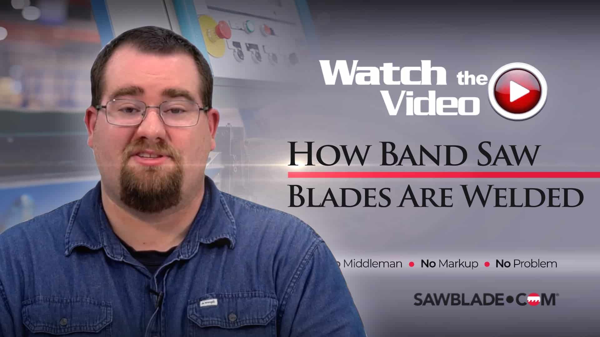 How Band Saw Blades Are Properly Welded SawbladeTV