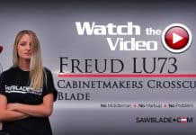 Freud LU73 Cabinetmakers Crosscut Circular Saw Blade