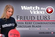 Freud LU83 Thin Kerf Combination Circular Saw Blade