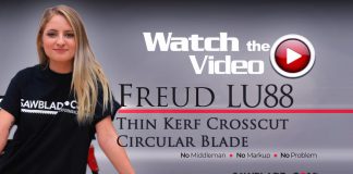 Freud LU88 Thin Kerf Crosscut Circular Blade