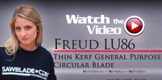 Freud LU86 Thin Kerf General Purpose Circular Saw Blade