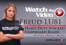 Freud LU81 Heavy Duty Stacked Chipboard Circular Saw Blade