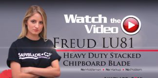 Freud LU81 Heavy Duty Stacked Chipboard Circular Saw Blade