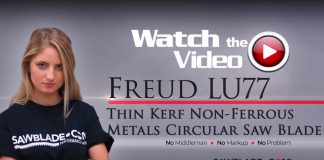 Freud LU77 Thin Kerf Non-Ferrous Metals Circular Saw Blade