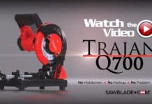 The Trajan Q700 Carbide Saw