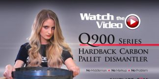 Q900 Hardback Carbon Pallet Dismantler Band Saw Blade