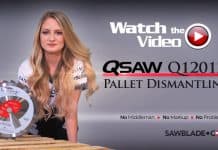 Qsaw 12 Inch 24 Tooth Pallet Dismantling Circular Saw Blade