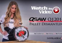 Qsaw 12 Inch 40 Tooth Pallet Dismantling Circular Saw Blade