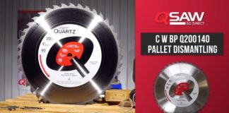 The QSaw Q200140 Pallet Dismantling Circular Saw Blade