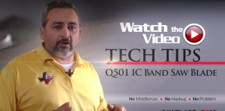 Q501 IC Band Saw Blade With Houston Metal Cutting