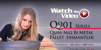 Q901 Pallet Dismantling Band Saw Blade