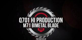 Q701 M71 BiMetal Blade – Marine Urethane