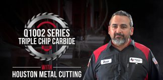 Q1002 Band Saw Blade with Houston Metal Cutting