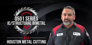 Q501 Band Saw Blade with Houston Metal Cutting