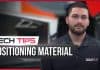 How To Position Material