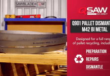 Q901 Pallet Dismantling Band Saw Blade