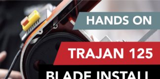 Hands On, How To Install A Band Saw Blade on Your Trajan 125