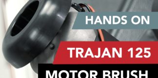 Hands On, Trajan 125 Motor Brush Install