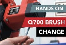 Hands On, Q700 Motor Brush Change