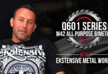 The Q601 M42 Bi-Metal Band Saw Blade with Ekstensive Metal Works