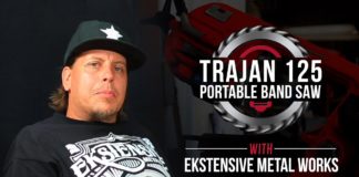 The Trajan 125 with Ekstensive Metal Works Trajan 125 Ekstensive Metal Works