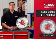 The Qsaw CCSM35580 All Purpose Circular Saw Blade