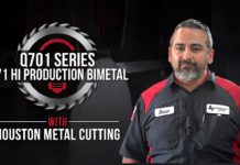 Exploring the Q701 SP, M71 Superior Performance Bandsaw Blade with Houston Metal Cutting