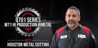 Exploring the Q701 SP, M71 Superior Performance Bandsaw Blade with Houston Metal Cutting