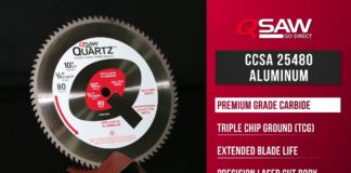 Qsaw CCSA25480 Aluminum Circular Saw Blade