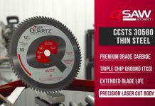 Qsaw CCST30580 Thin Steel Circular Saw Blade