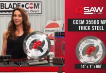 14” QSaw Blade for Thick Steel 5 Pak
