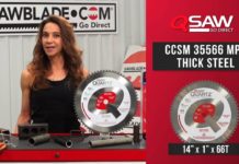 14” QSaw Blade for Thick Steel 3 Pak