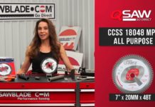 7” All Purpose QSaw Blade 5 Pak