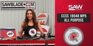 7” All Purpose QSaw Blade 5 Pak