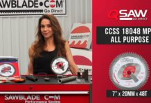 7” All Purpose QSaw Blade 3 Pak