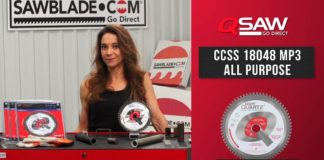 7” All Purpose QSaw Blade 3 Pak