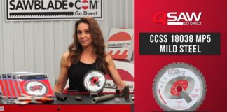 QSaw 7” 38 Tooth Mild Steel Blade 5 Pak