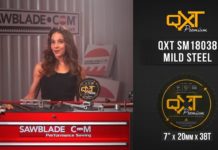 QXT Premium Carbide Circular Blade 7″ x 38 Tooth