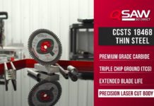 Qsaw CCSTS18468 Thin Steel Circular Saw Blade