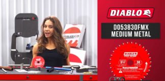 The Diablo D053830FMX 5-3/8″ 30 Tooth Metal Cutting Saw Blade