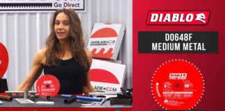 Diablo D0648F 6-1/2 in. x 48 Tooth Steel Demon Ferrous Metal Cutting Saw Blade